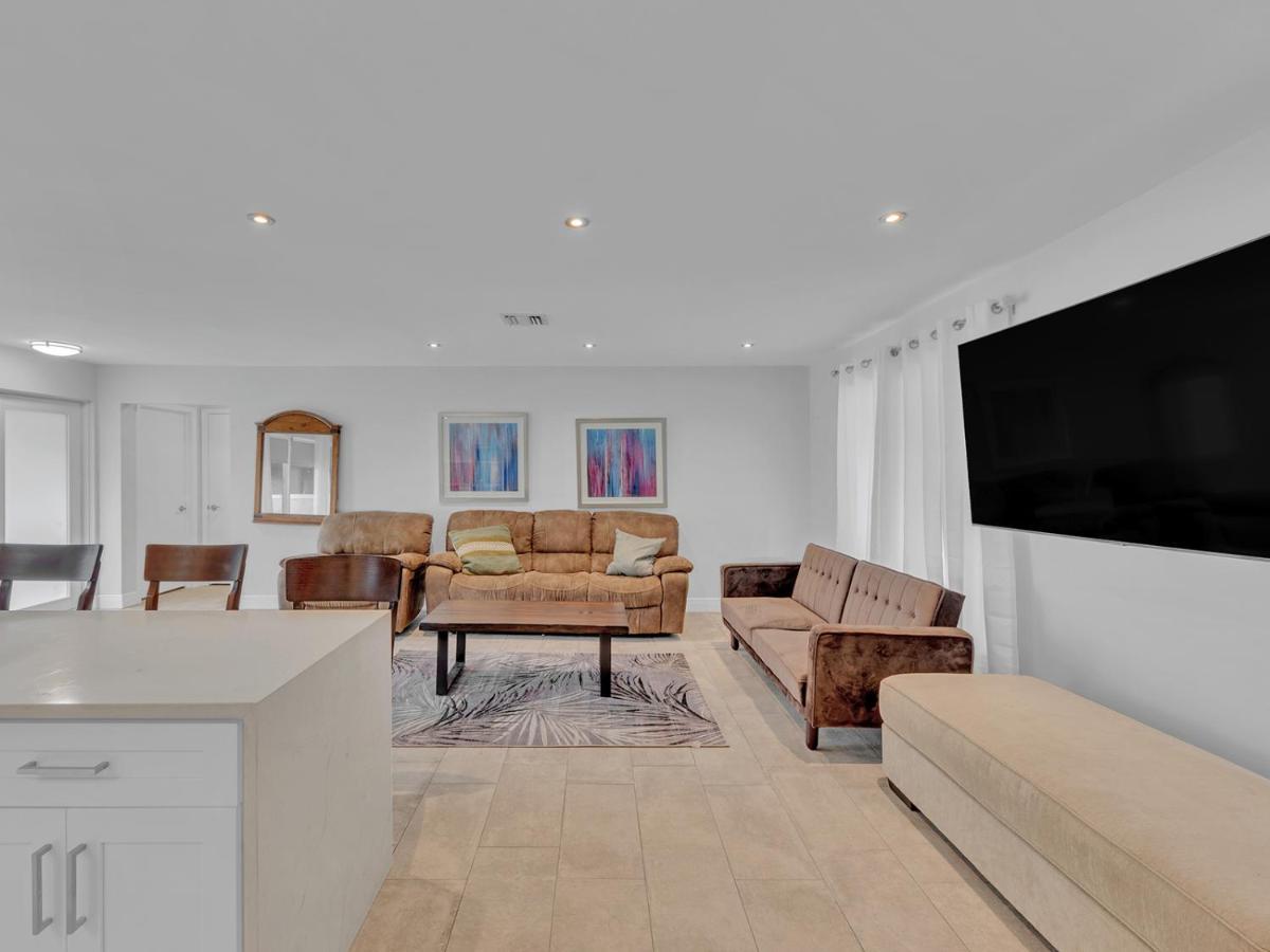 Supervilla - 3Br/2Ba - Pool - Walk To Beach Hollywood Eksteriør bilde